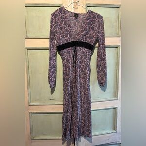 Vintage “Plenty” silk dress